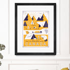 Kisses from Canada by Delphine Meier on GIANT ART