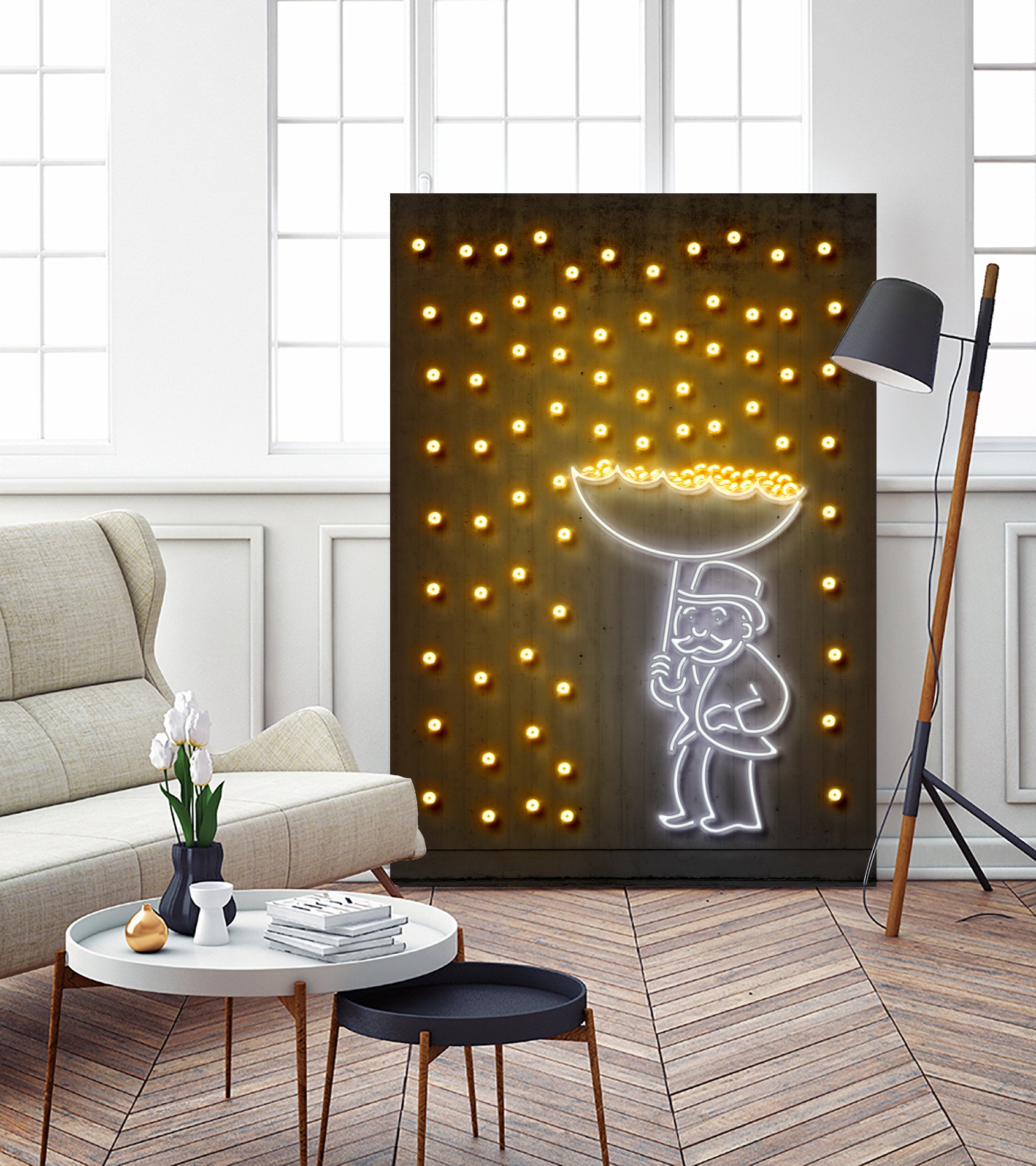 Money Rain by Octavian Mielu on GIANT ART