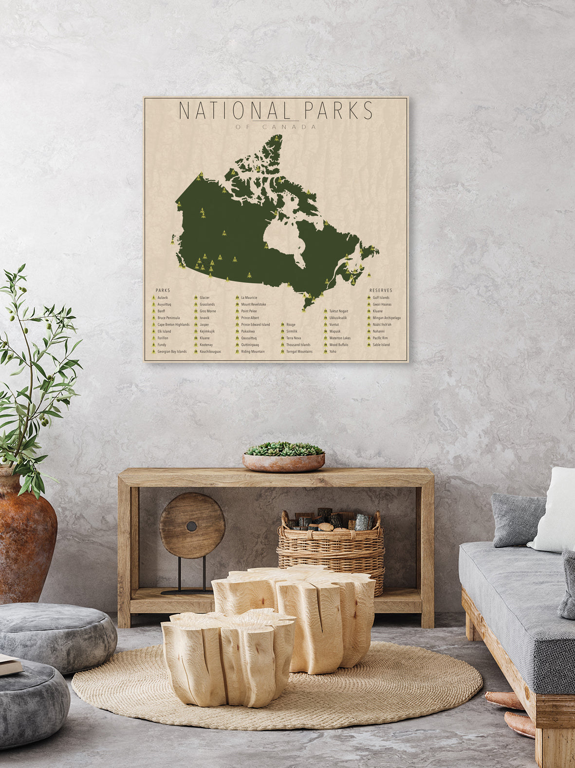 National Parks of Canada by Finlay McNevin on GIANT ART