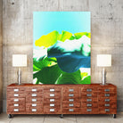 LOTUS MAGIC - Blue by Dominique Vari on GIANT ART