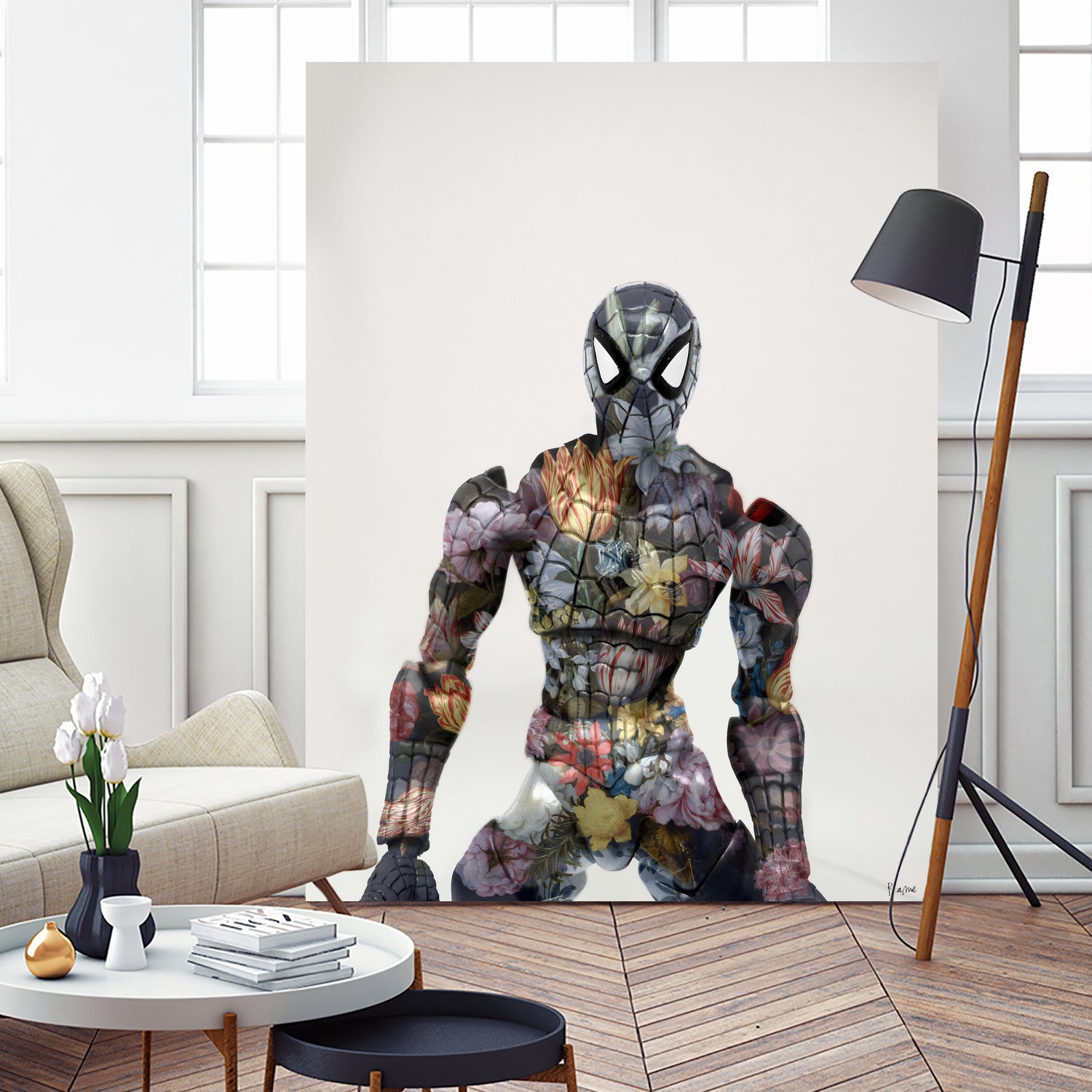 Botanical Spiderman by Caterina Lo Cicero on GIANT ART