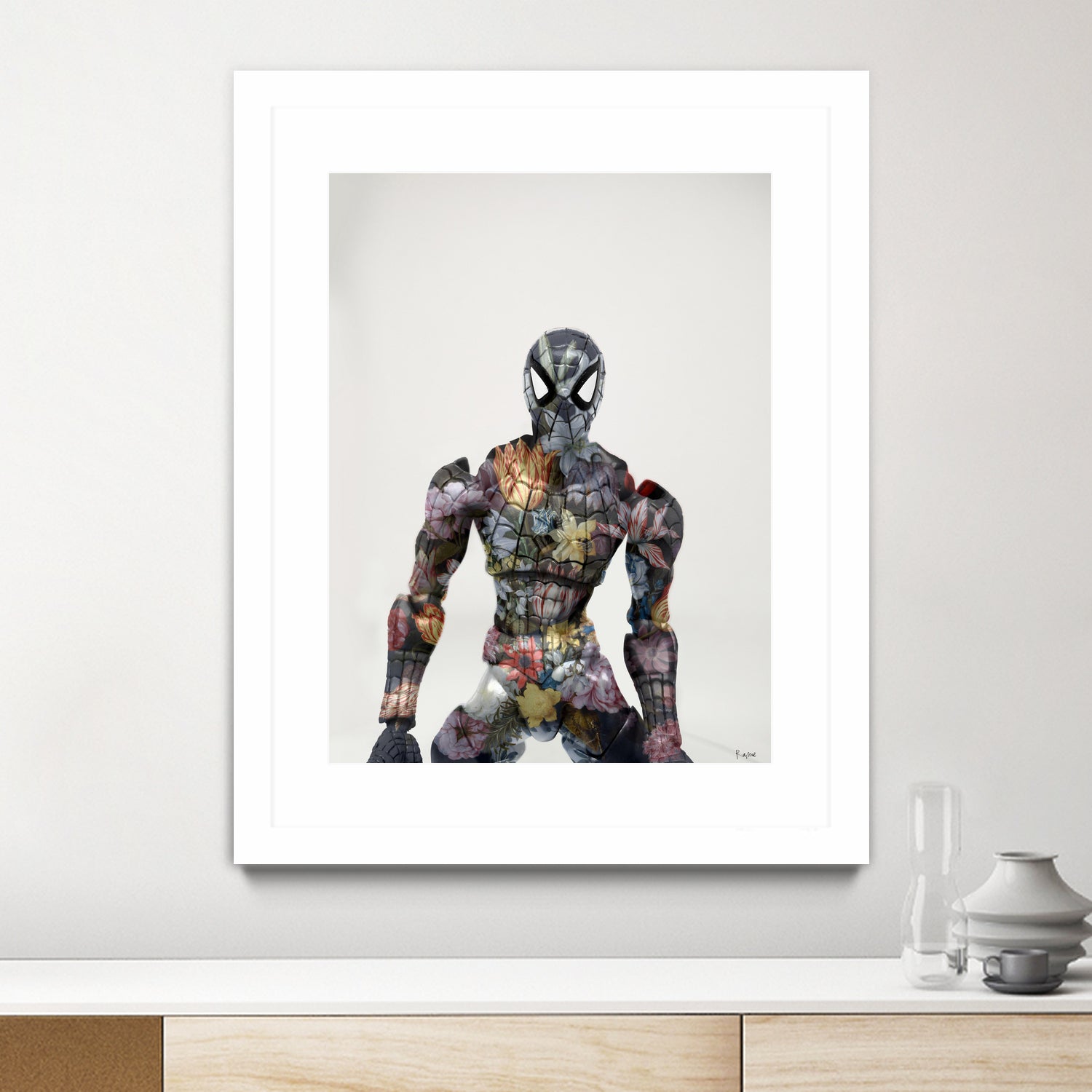 Botanical Spiderman by Caterina Lo Cicero on GIANT ART