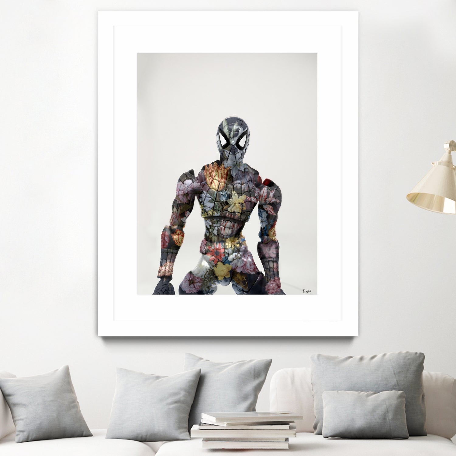 Botanical Spiderman by Caterina Lo Cicero on GIANT ART