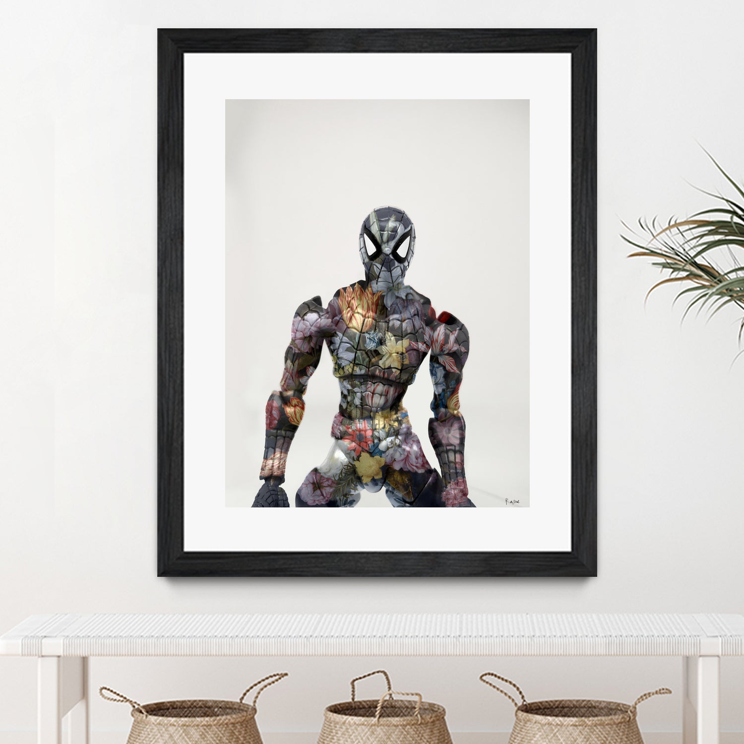 Botanical Spiderman by Caterina Lo Cicero on GIANT ART