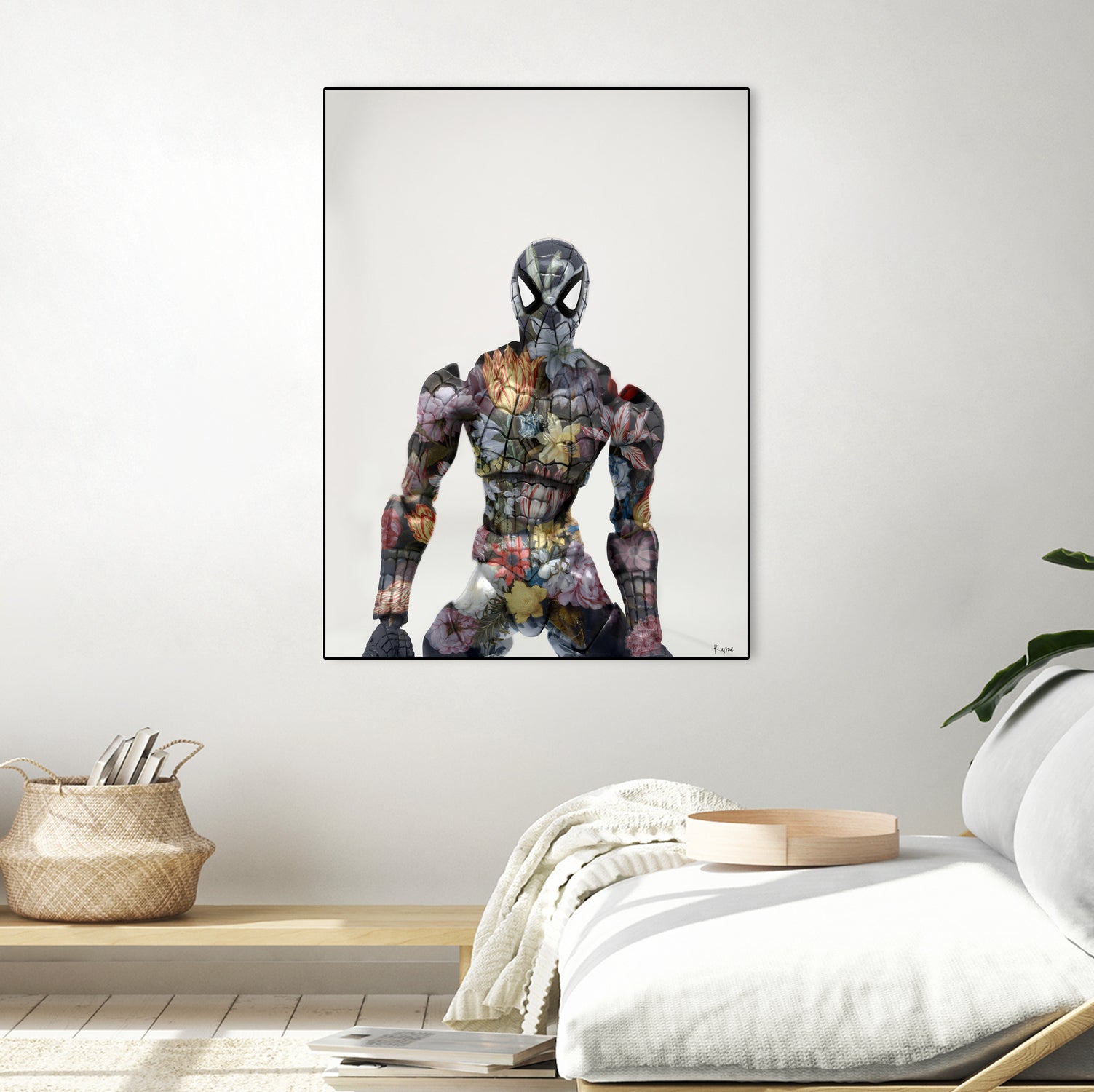 Botanical Spiderman by Caterina Lo Cicero on GIANT ART