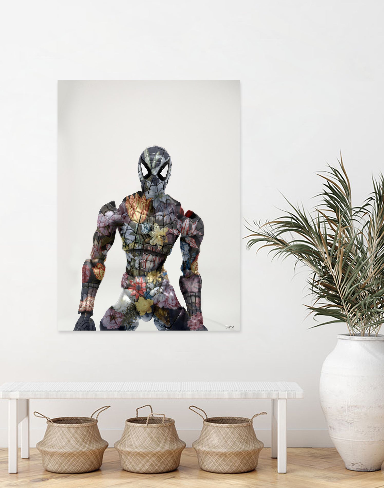 Botanical Spiderman by Caterina Lo Cicero on GIANT ART