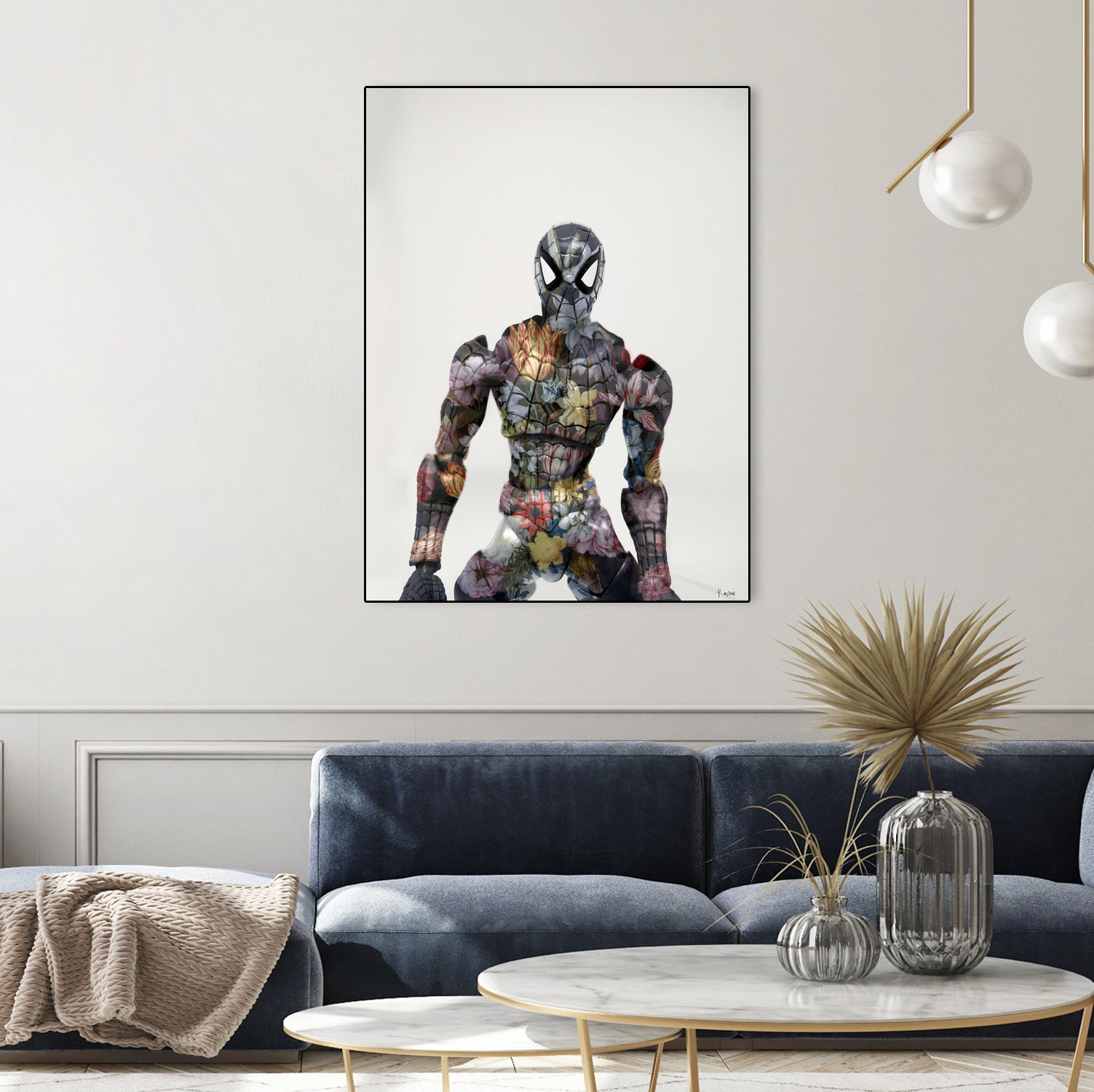 Botanical Spiderman by Caterina Lo Cicero on GIANT ART