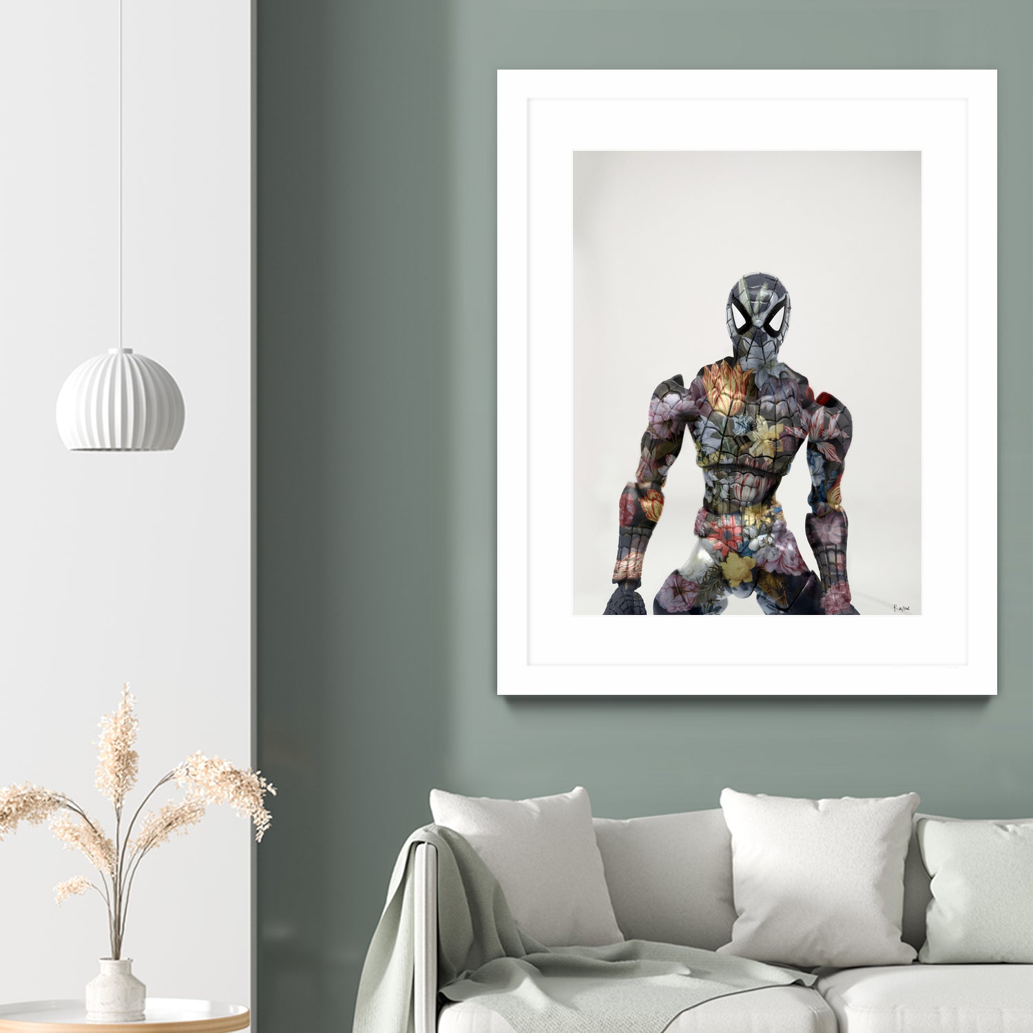 Botanical Spiderman by Caterina Lo Cicero on GIANT ART