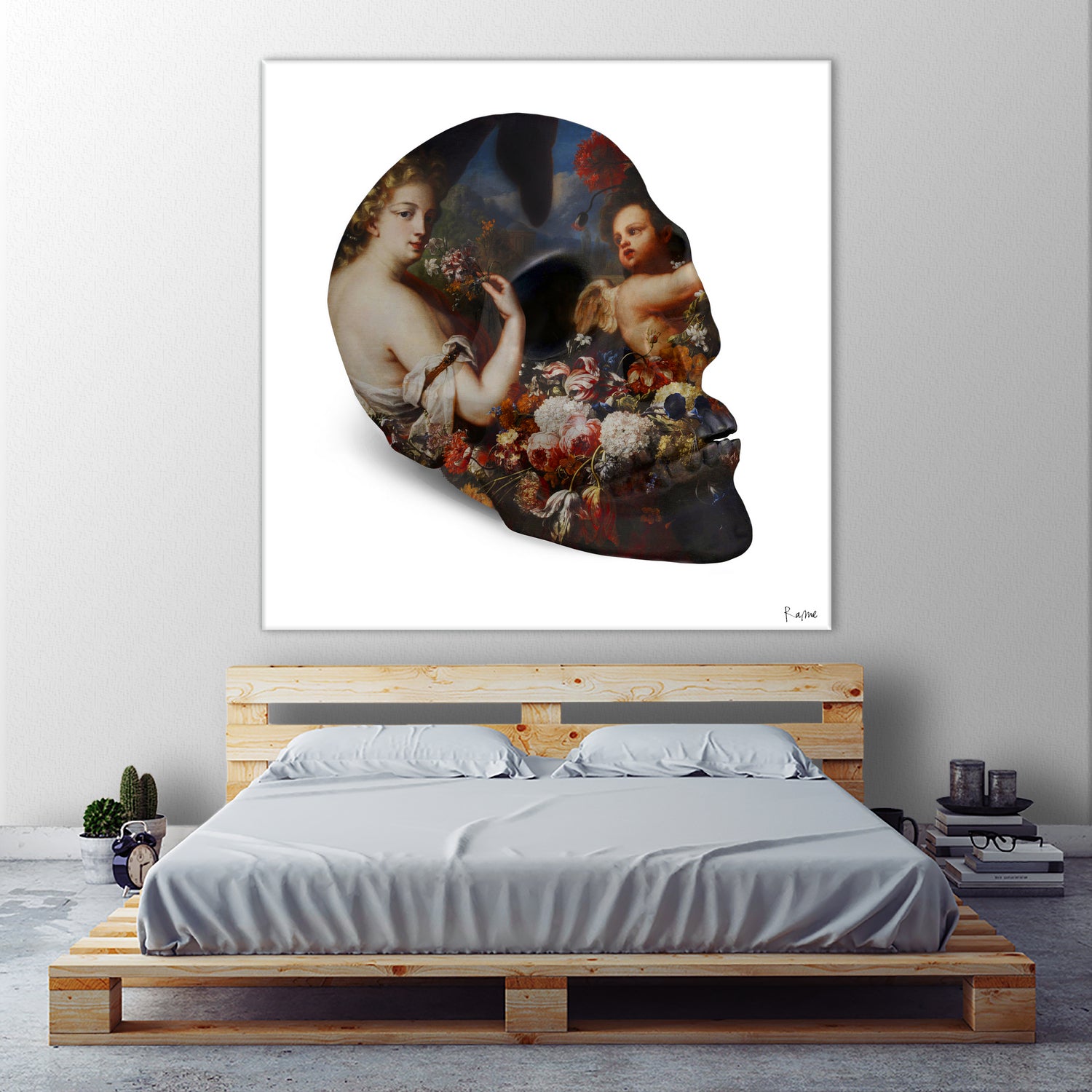 Skull by Caterina Lo Cicero on GIANT ART