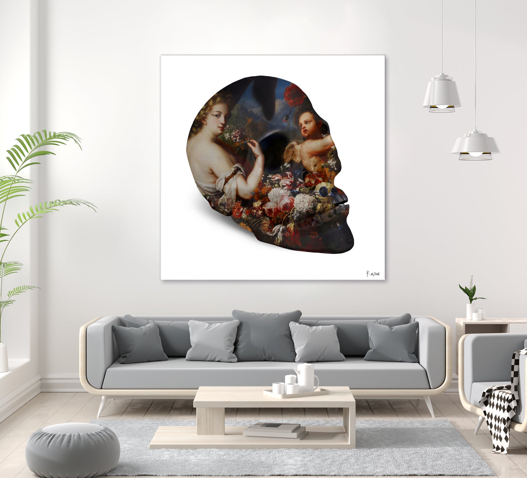 Skull by Caterina Lo Cicero on GIANT ART