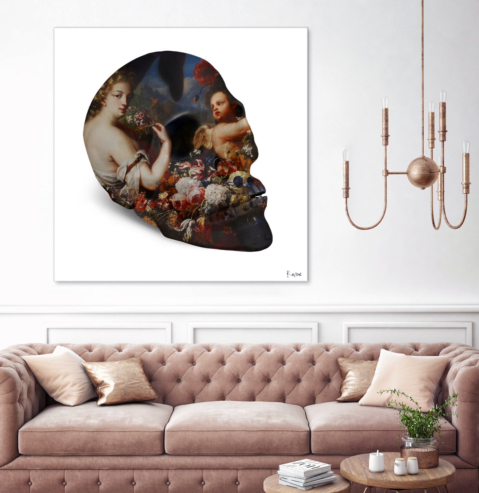 Skull by Caterina Lo Cicero on GIANT ART