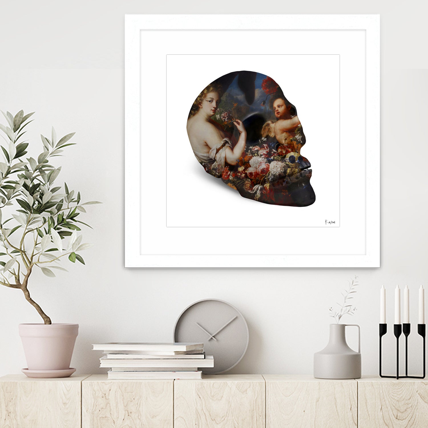 Skull by Caterina Lo Cicero on GIANT ART