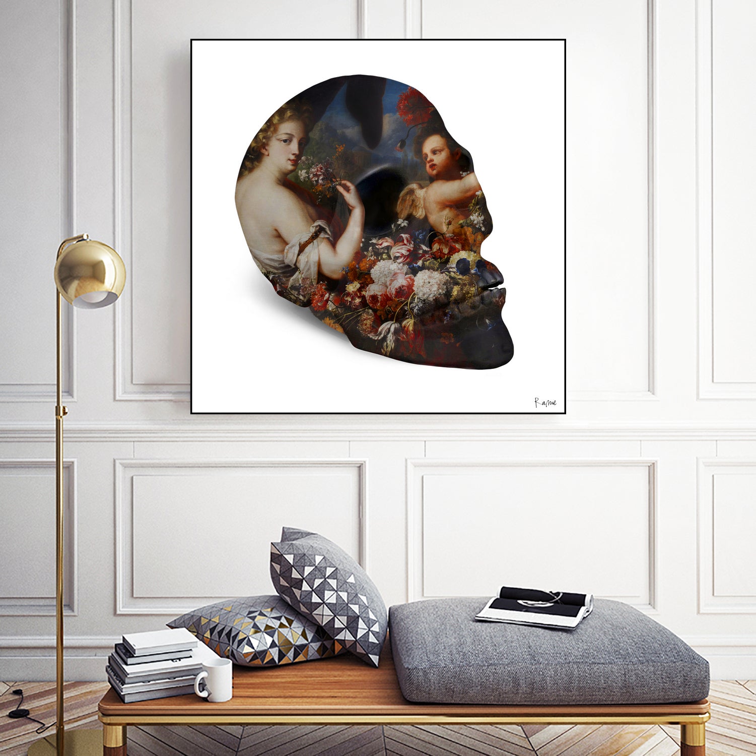 Skull by Caterina Lo Cicero on GIANT ART