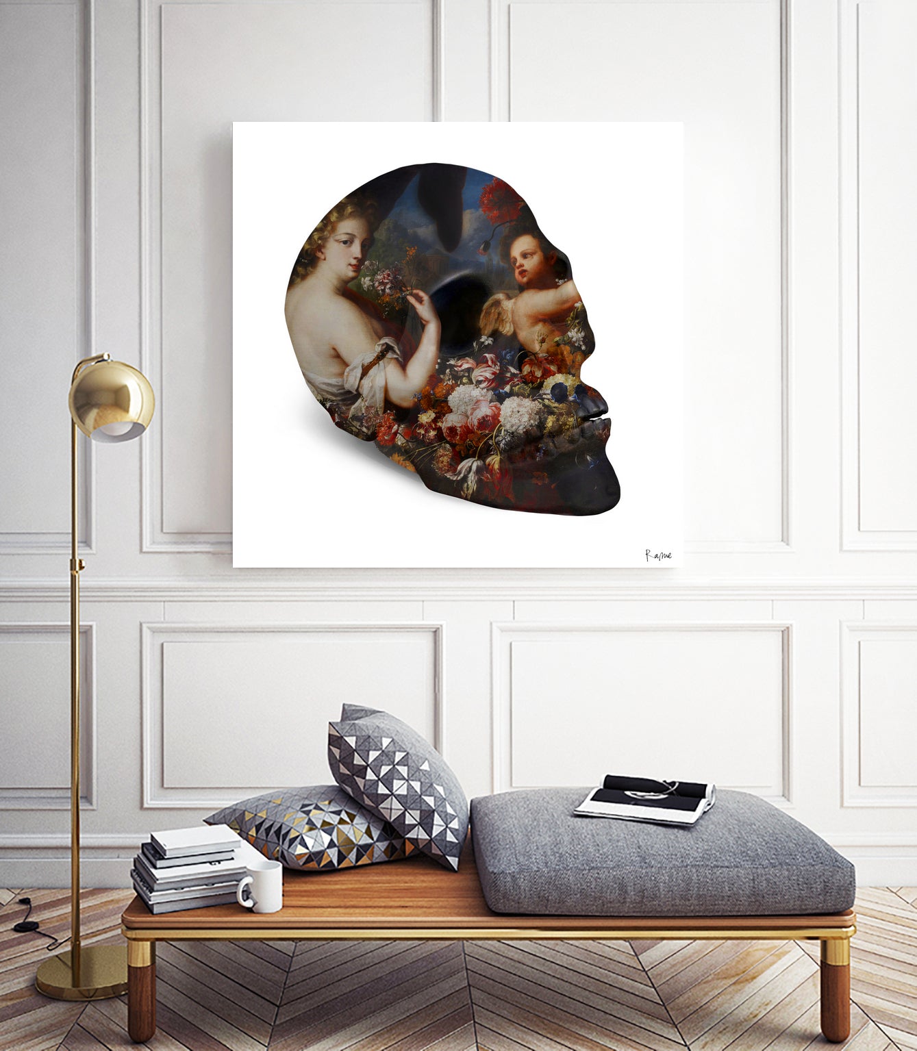 Skull by Caterina Lo Cicero on GIANT ART