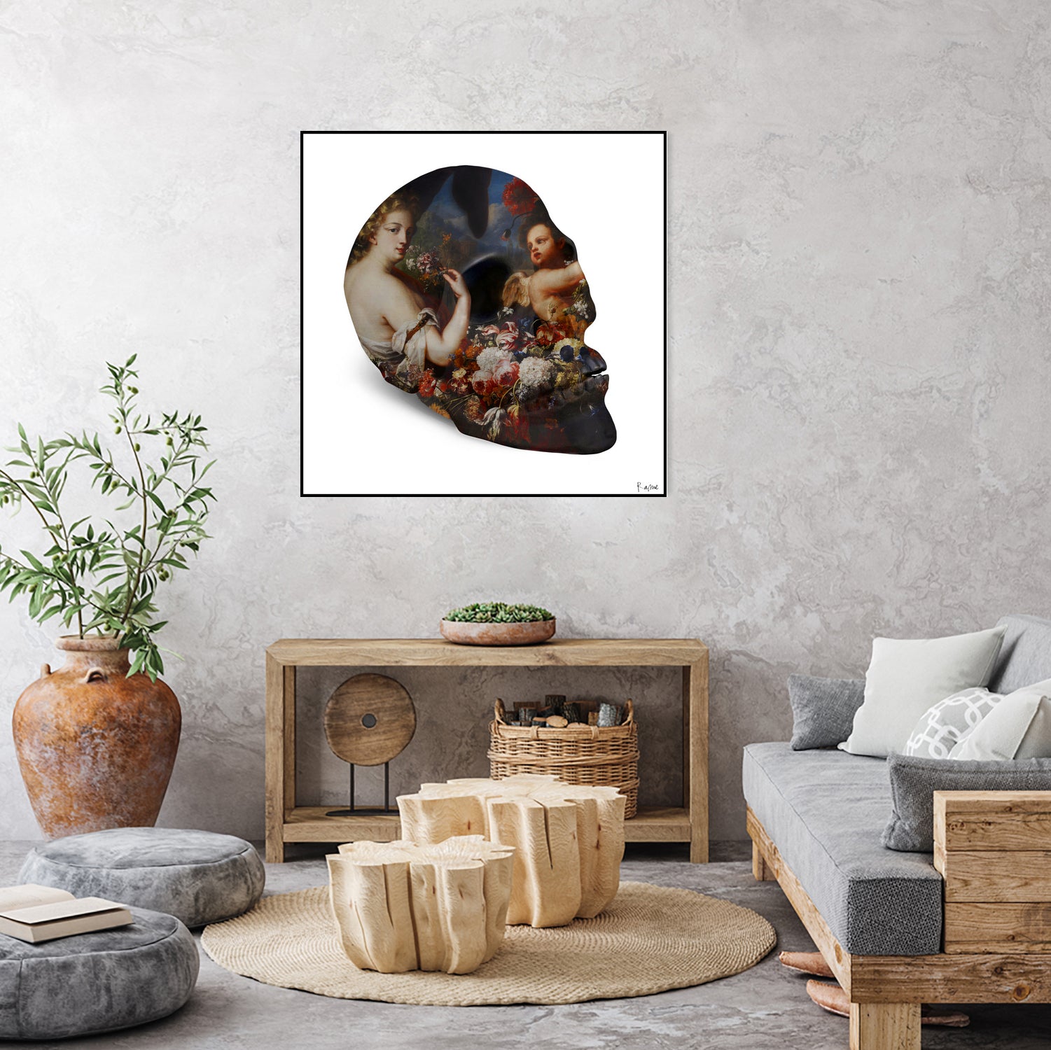 Skull by Caterina Lo Cicero on GIANT ART