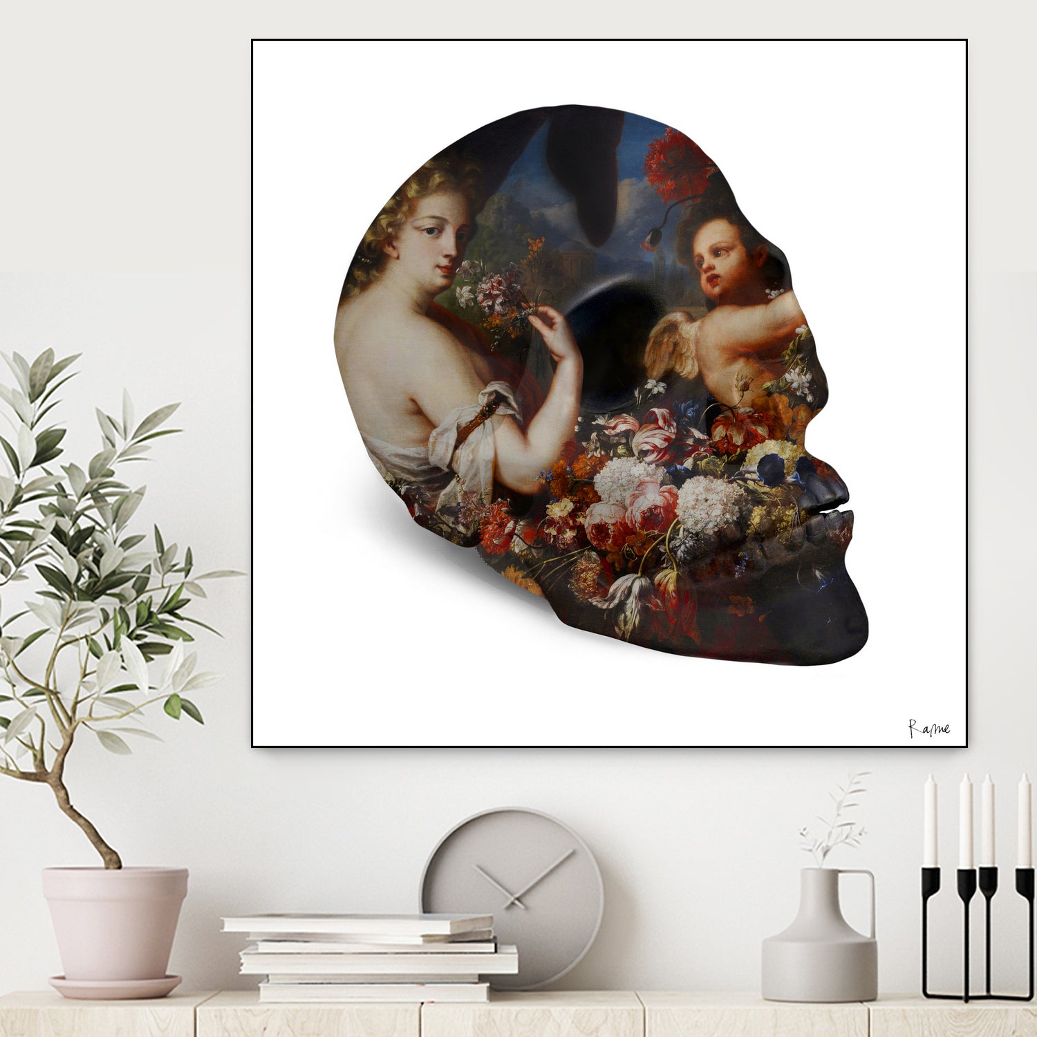 Skull by Caterina Lo Cicero on GIANT ART