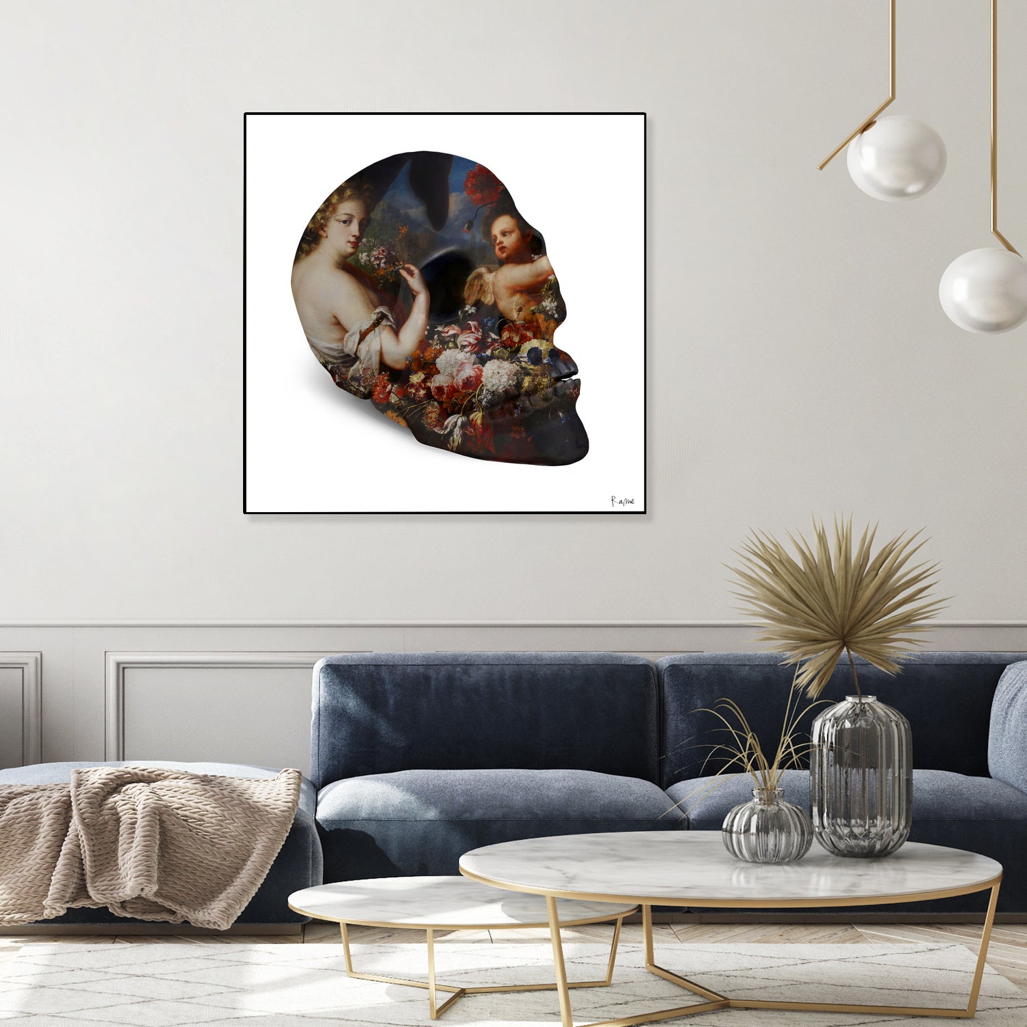 Skull by Caterina Lo Cicero on GIANT ART