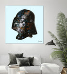 Floral Darth by Caterina Lo Cicero  on GIANT ART