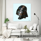 Floral Darth by Caterina Lo Cicero  on GIANT ART