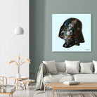 Floral Darth by Caterina Lo Cicero  on GIANT ART