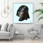 Floral Darth by Caterina Lo Cicero  on GIANT ART