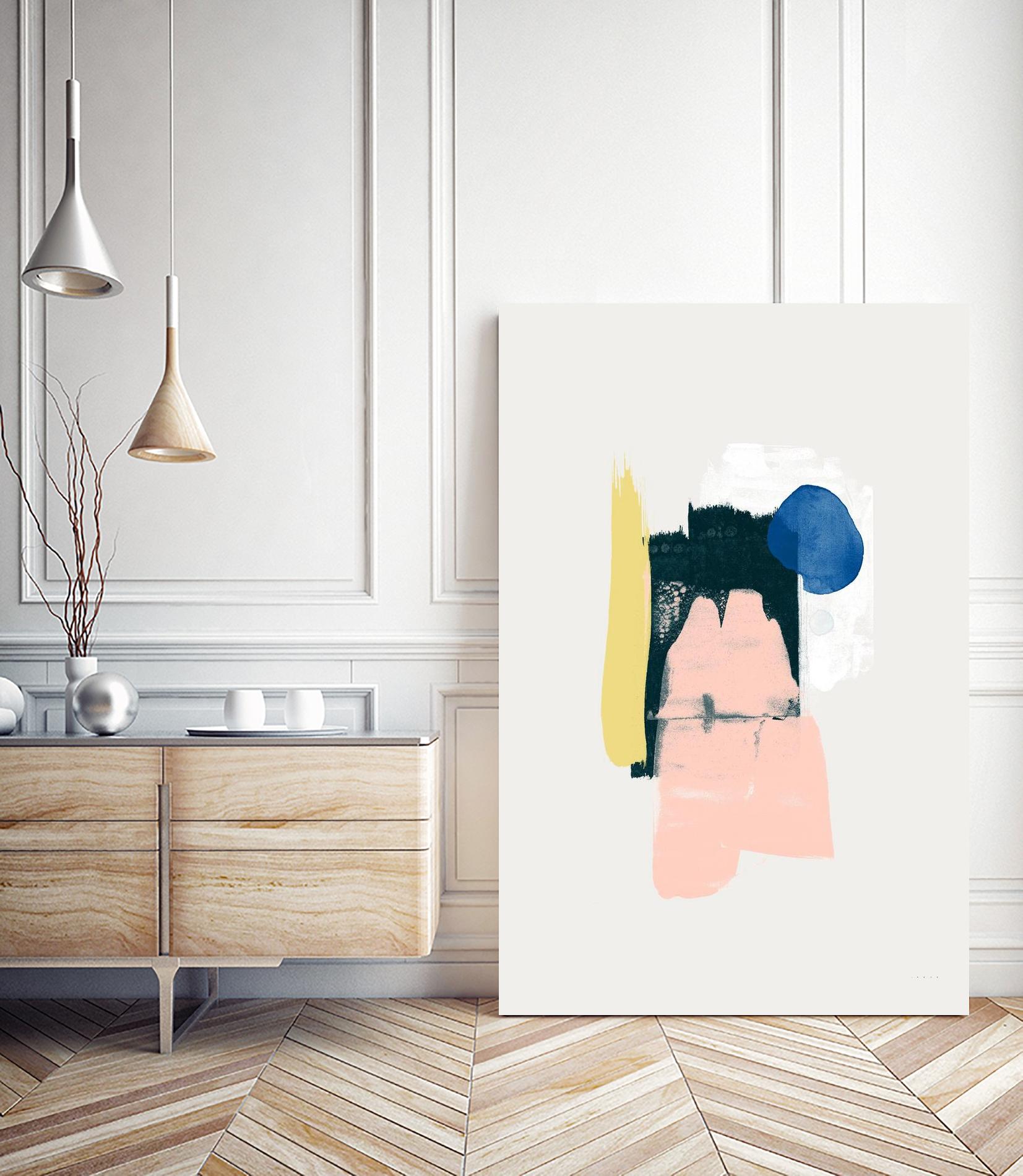 Trust by LEEMO on GIANT ART - pink abstract