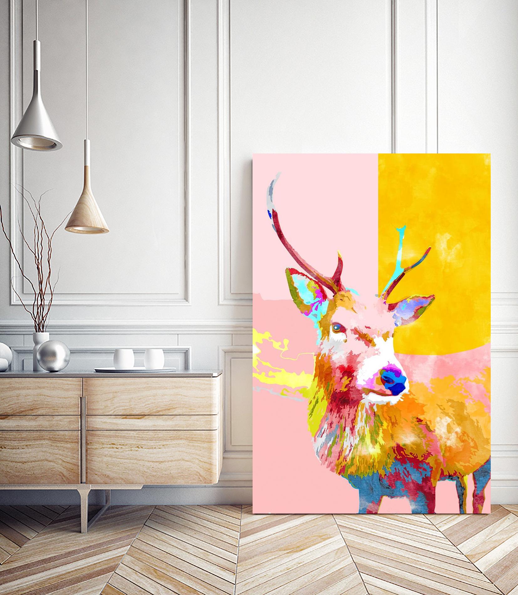 Cervine by 83 Oranges on GIANT ART - deer