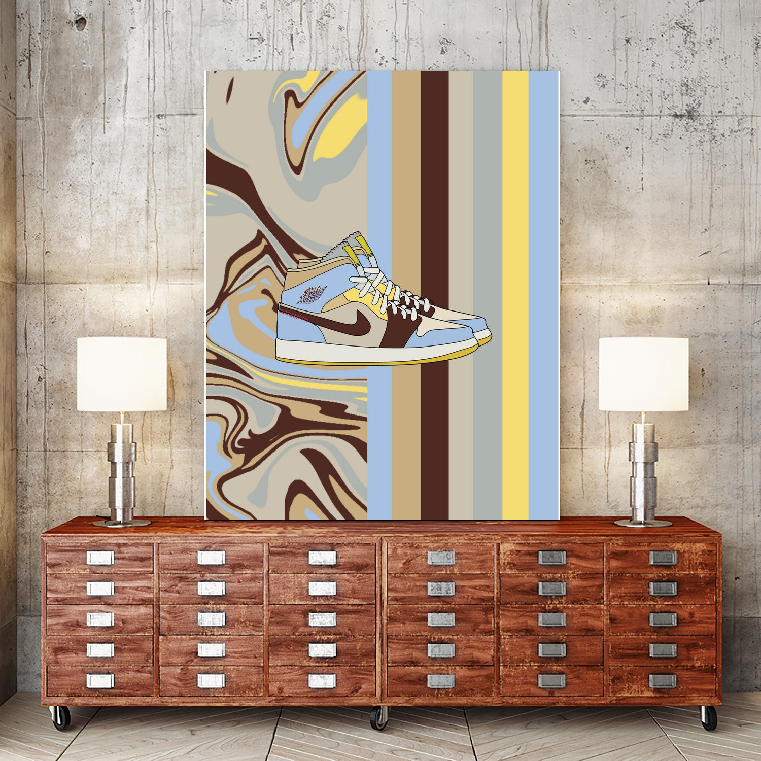 Air Jordan 1 by Yanuar Ahmat on GIANT ART