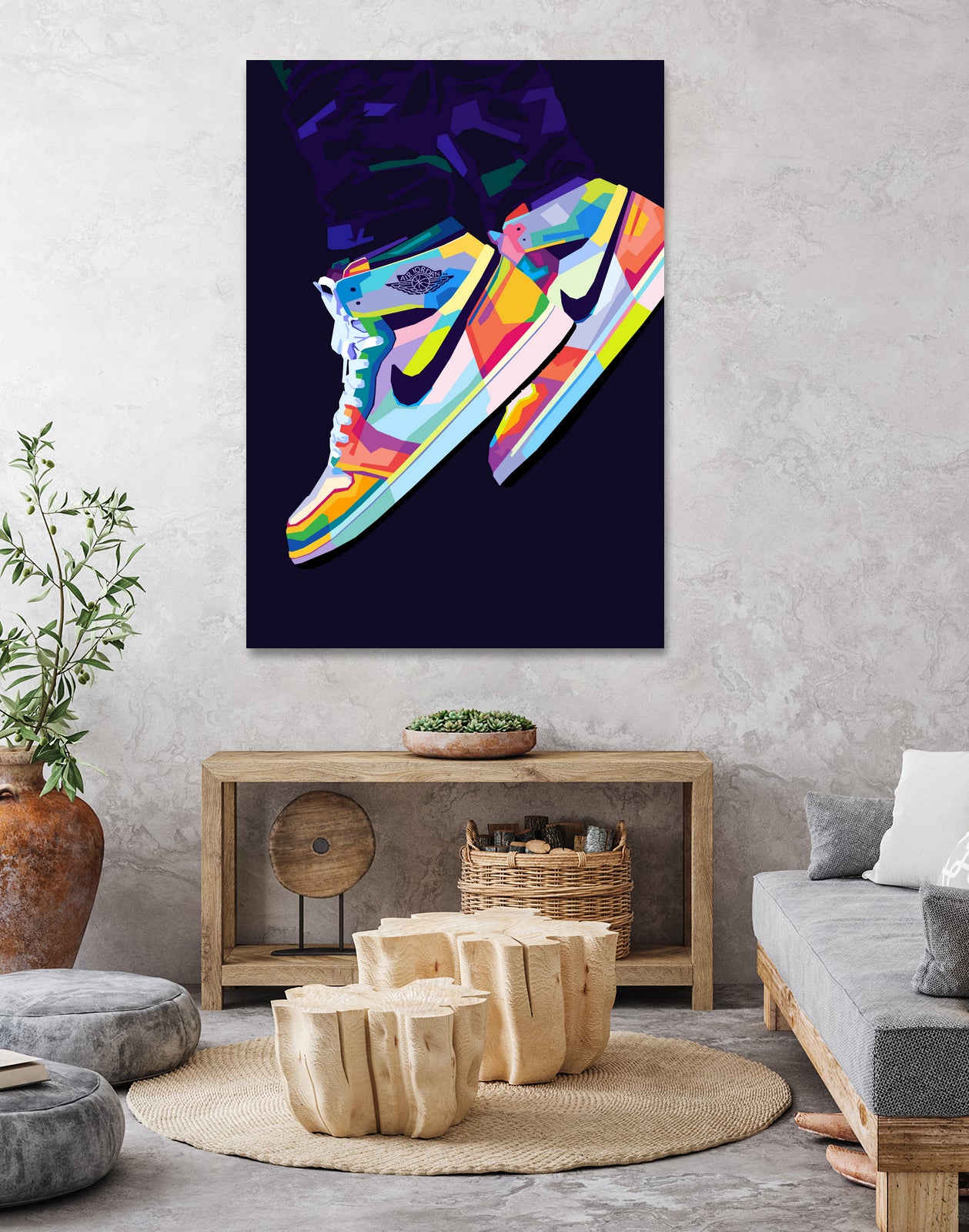 Nike Air Jordan 1 Retro High Rookie of the Year by Noval Purnama on GIANT ART