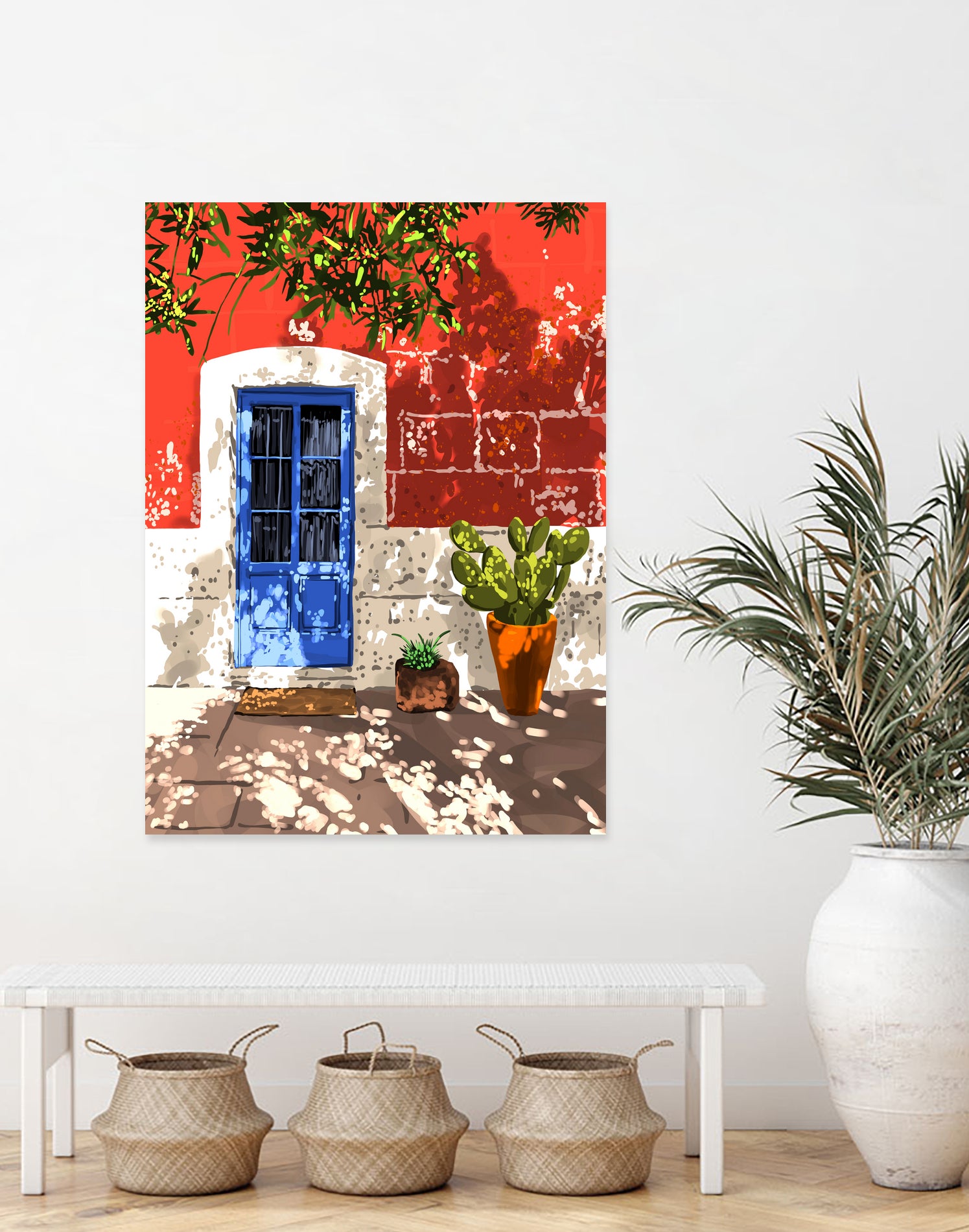 Intentful Living by 83 Oranges on GIANT ART - red digital vacation