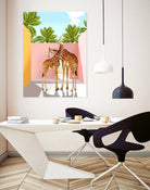 Giraffe Villa by 83 oranges on GIANT ART - multi digital giraffe