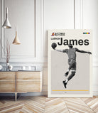 Lebron Classic by E. Qui on GIANT ART