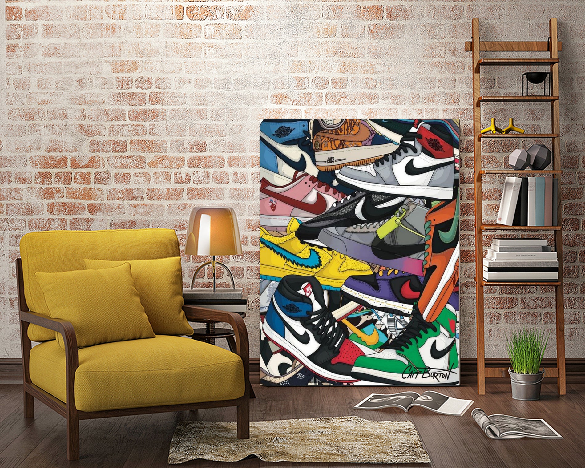 air jordan by AJS on GIANT ART