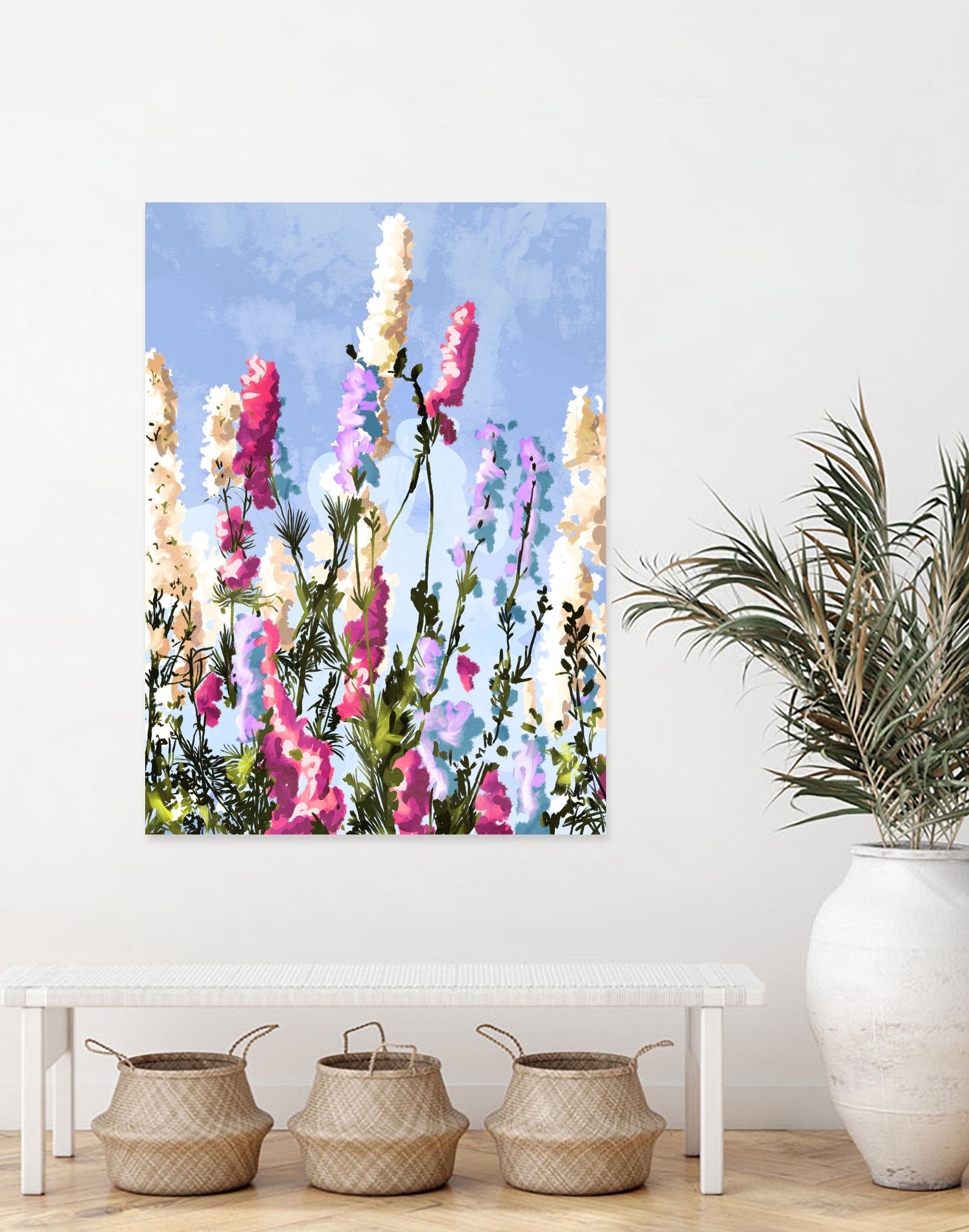 Positive Mindset Is Everything by 83 oranges on GIANT ART - pink digital