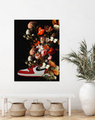 Air Jordan Flowers by Edson Ramos on GIANT ART