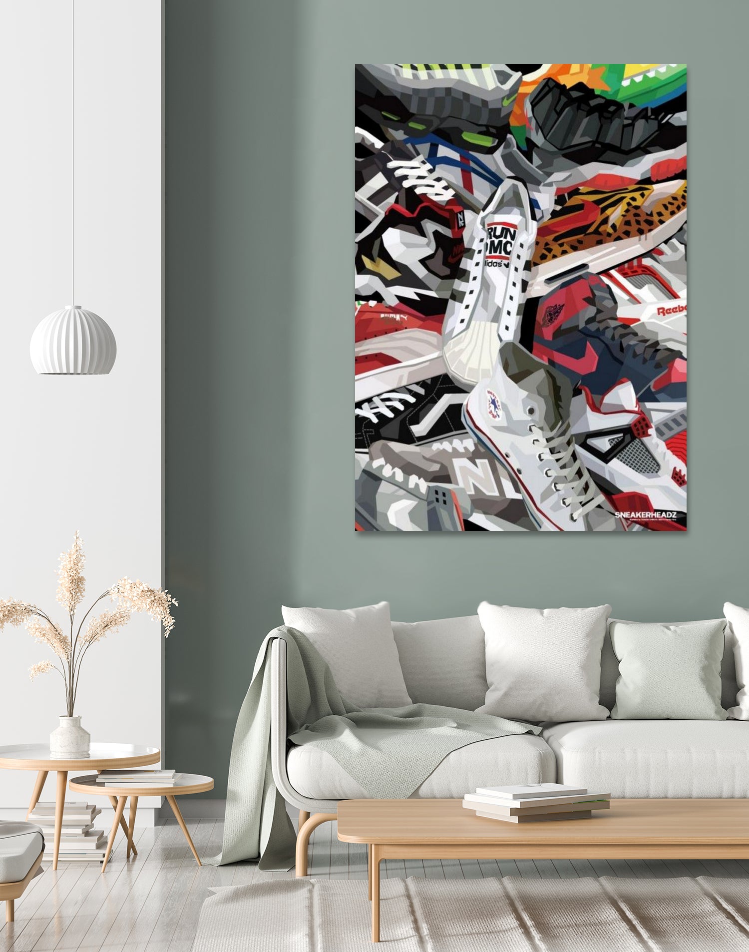 Air Jordan Shoe Pile (Run DMC) by AJS on GIANT ART