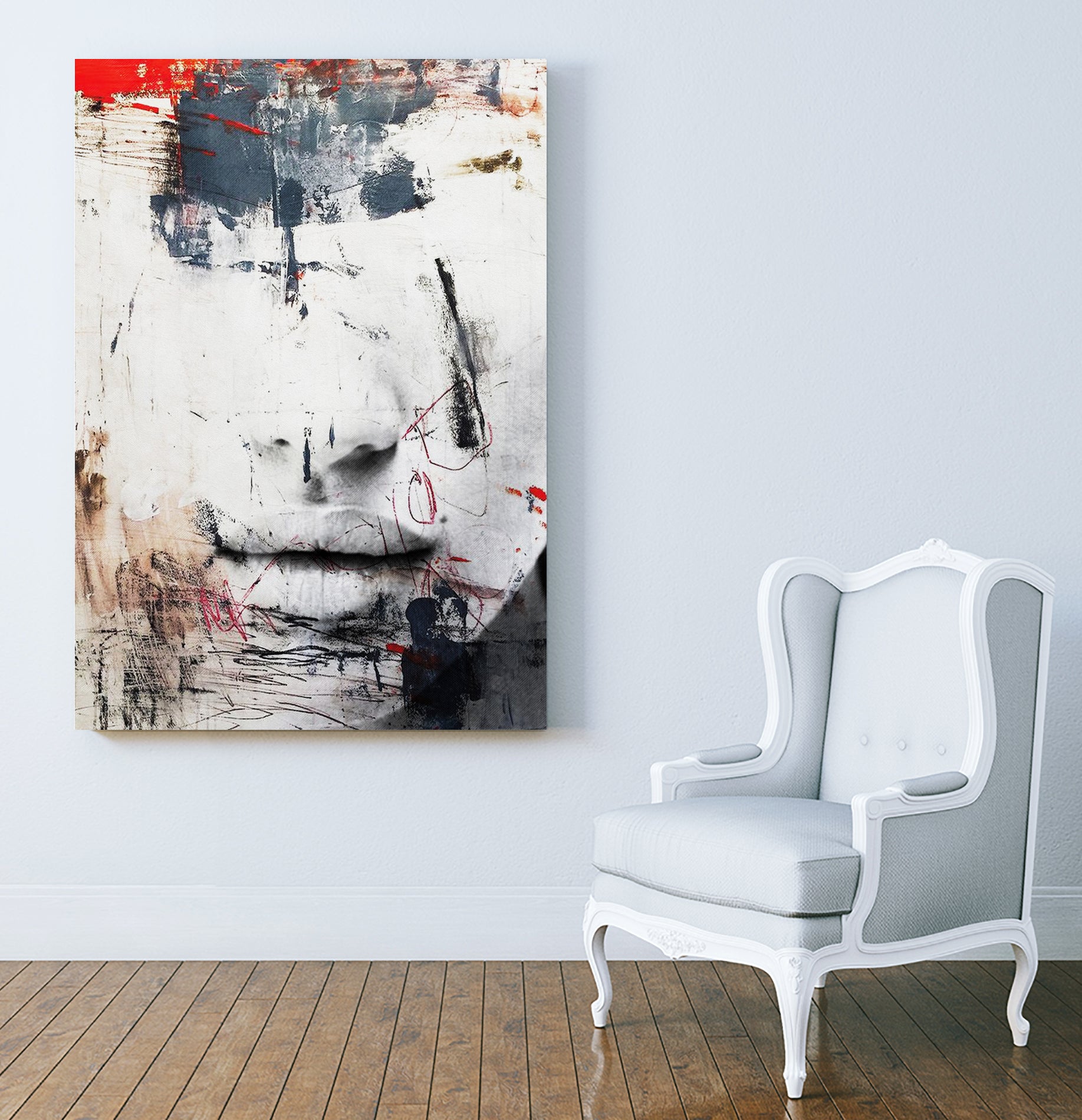 Abstract beauty by Menelaos Trompoukis on GIANT ART - white digital painting
