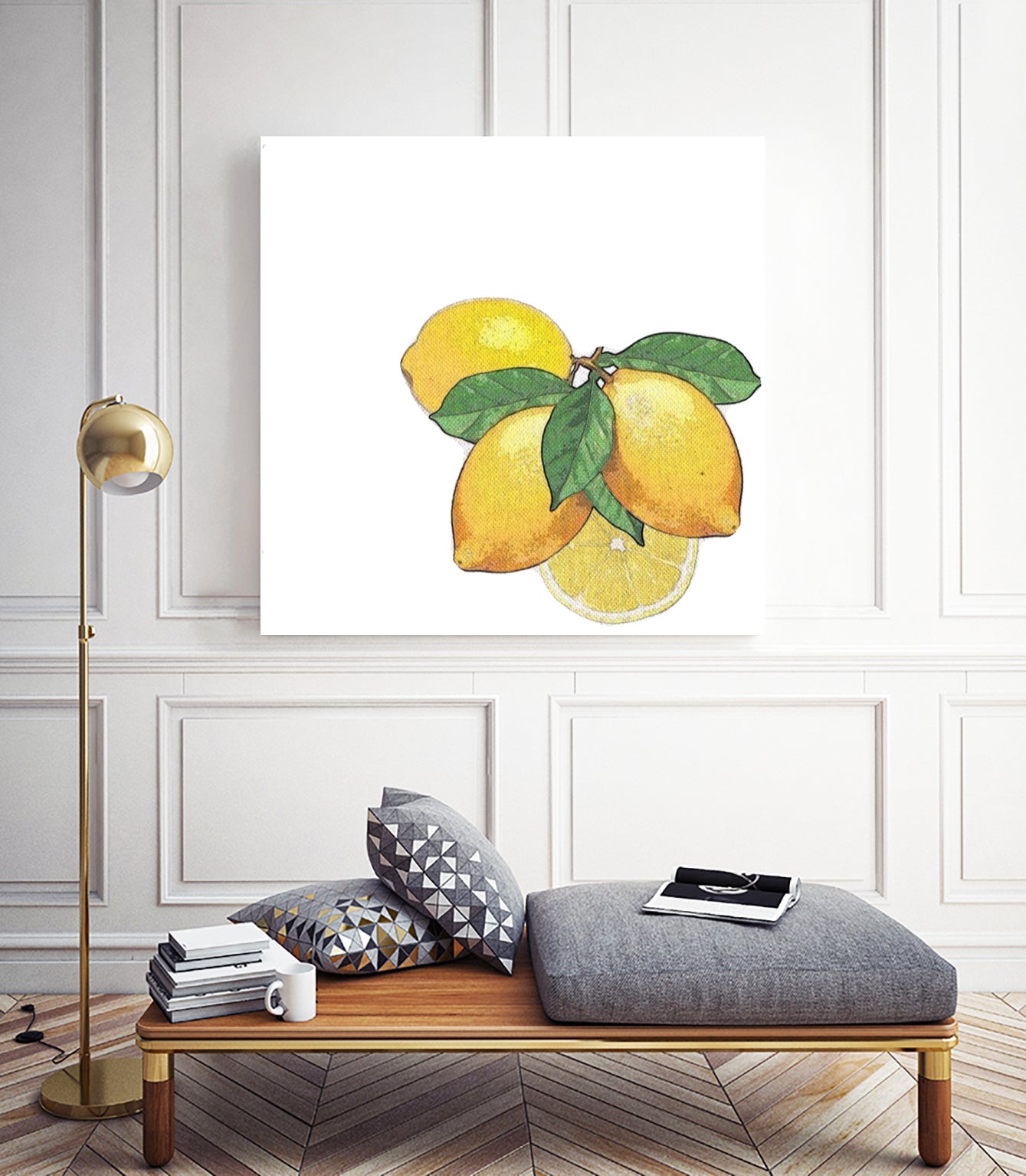 Limoncello by Oriana Cordero on GIANT ART - yellow photo illustration