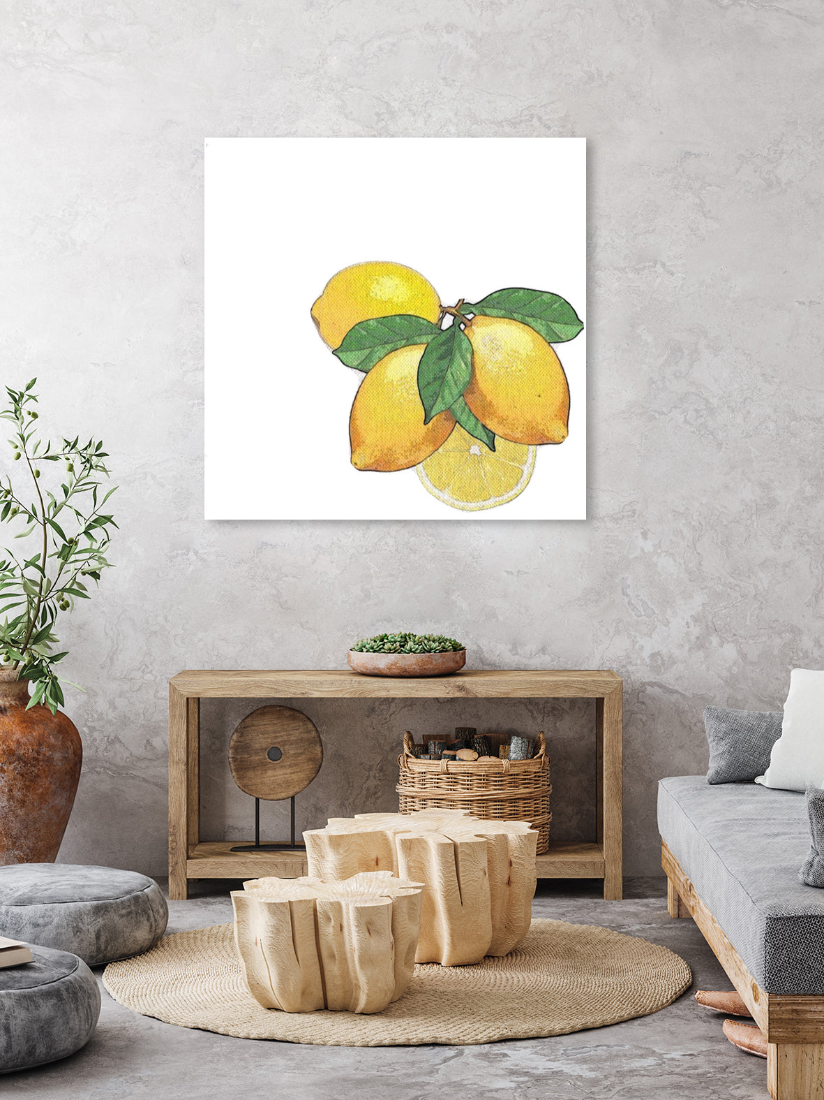 Limoncello by Oriana Cordero on GIANT ART - yellow photo illustration