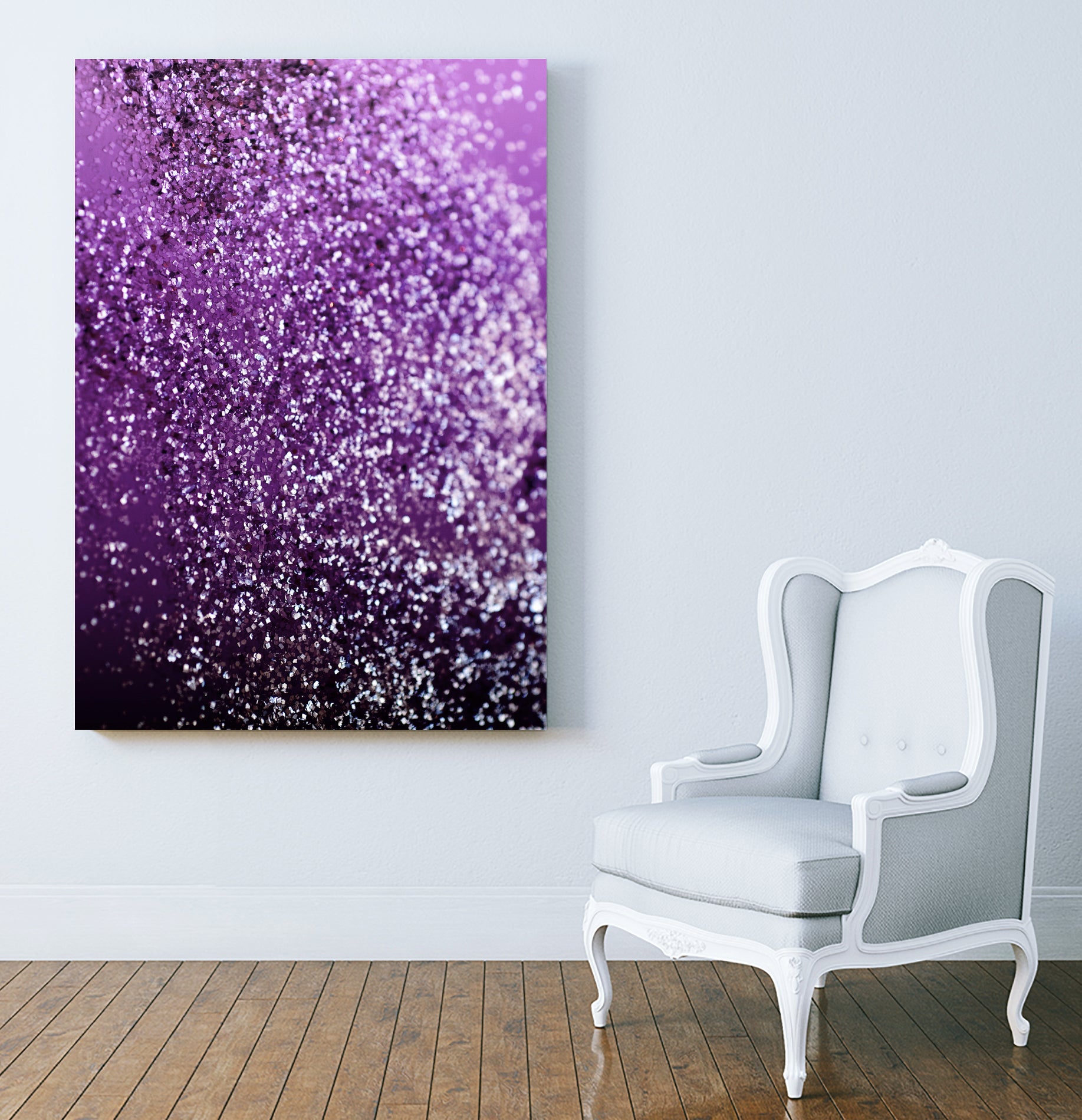 Purple Glitter #1 #decor #art by Anita & Bella Jantz on GIANT ART - fuchsia photo manipulation