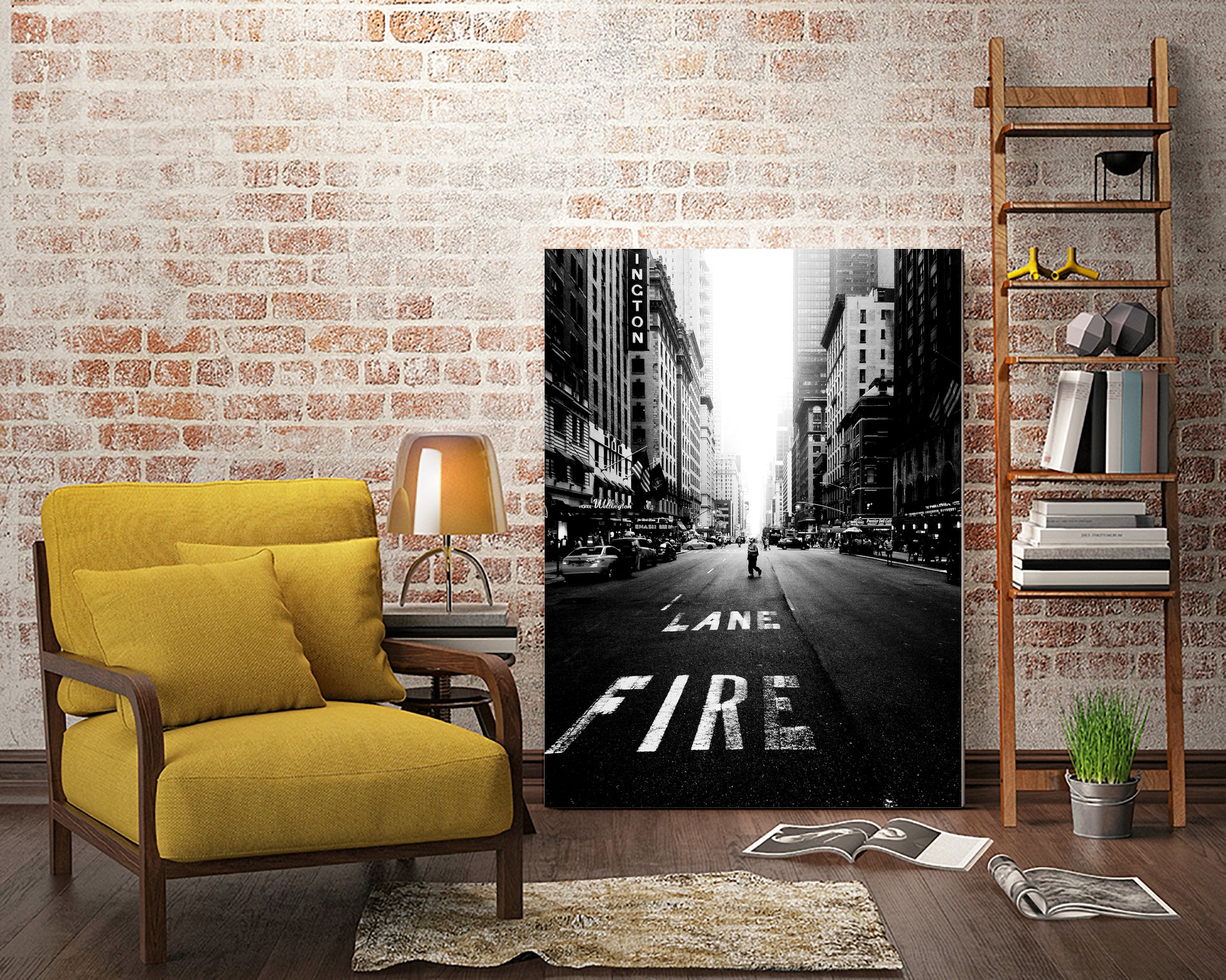 Lane fire by Dmitry Belov on GIANT ART - black photo manipulation