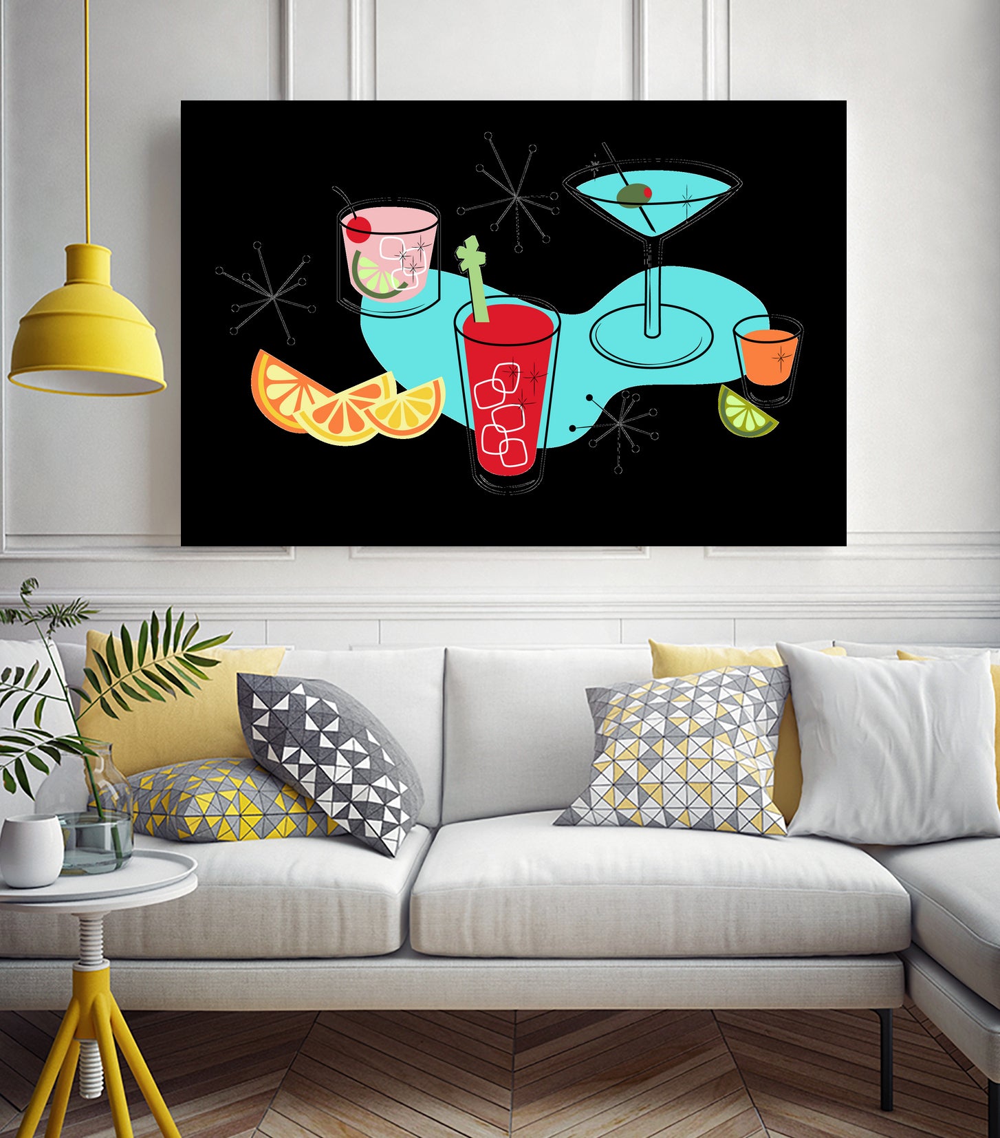 Cabo Cocktails by AMY MAXWELL on GIANT ART - red digital drawing