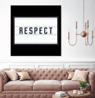 RESPECT – Light Box by Art Frankenberg on GIANT ART - white typography