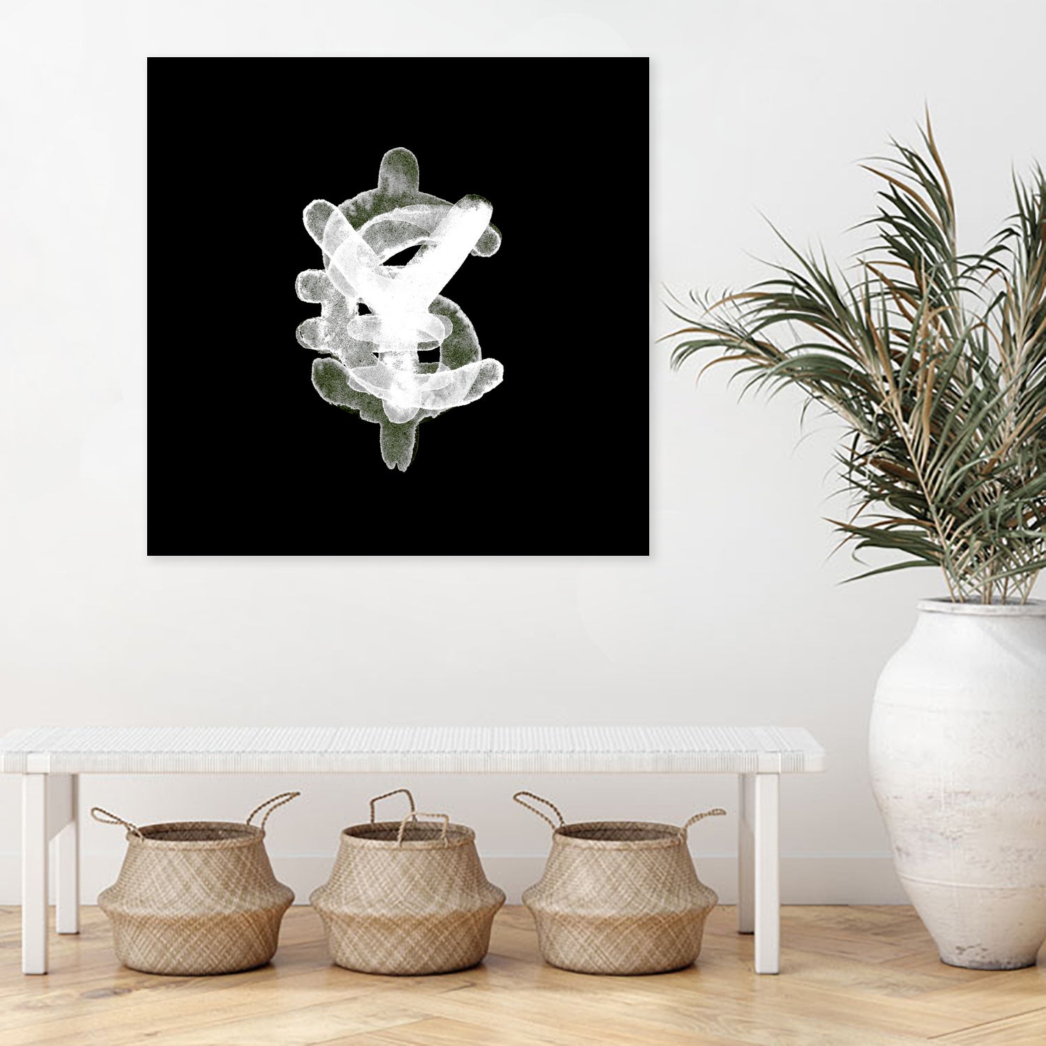 YES to CASH by Art Frankenberg on GIANT ART - black typography