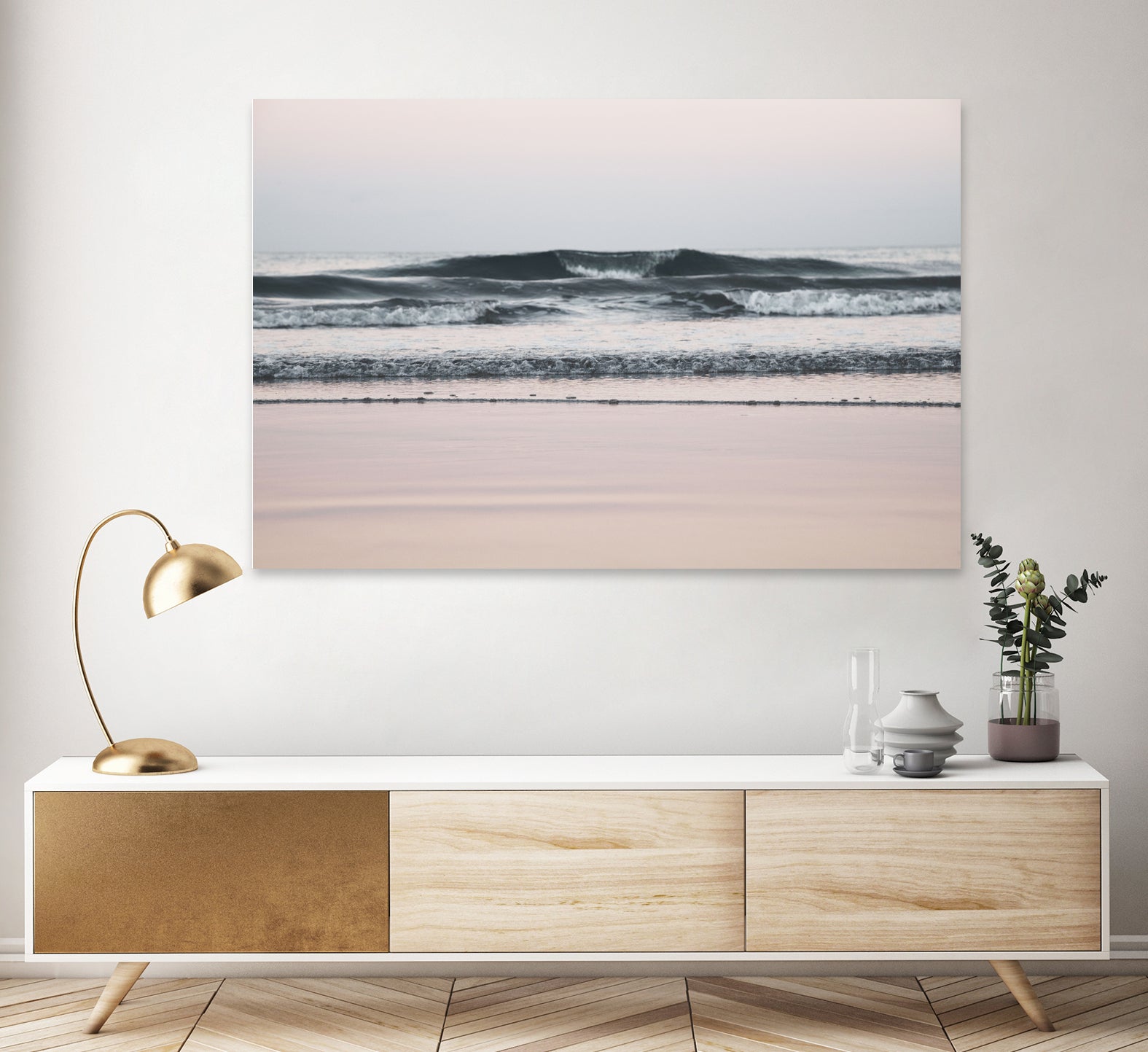 Atlantic Ocean Dream Waves 5 by Anitas Bellas Art on GIANT ART - coastal