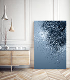 Sparkling Blue Lady Glitter #2 #shiny #decor #art by Anita & Bella Jantz on GIANT ART - blue photo manipulation