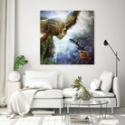 Betrayal by Mario Sánchez Nevado on GIANT ART - green photo illustration