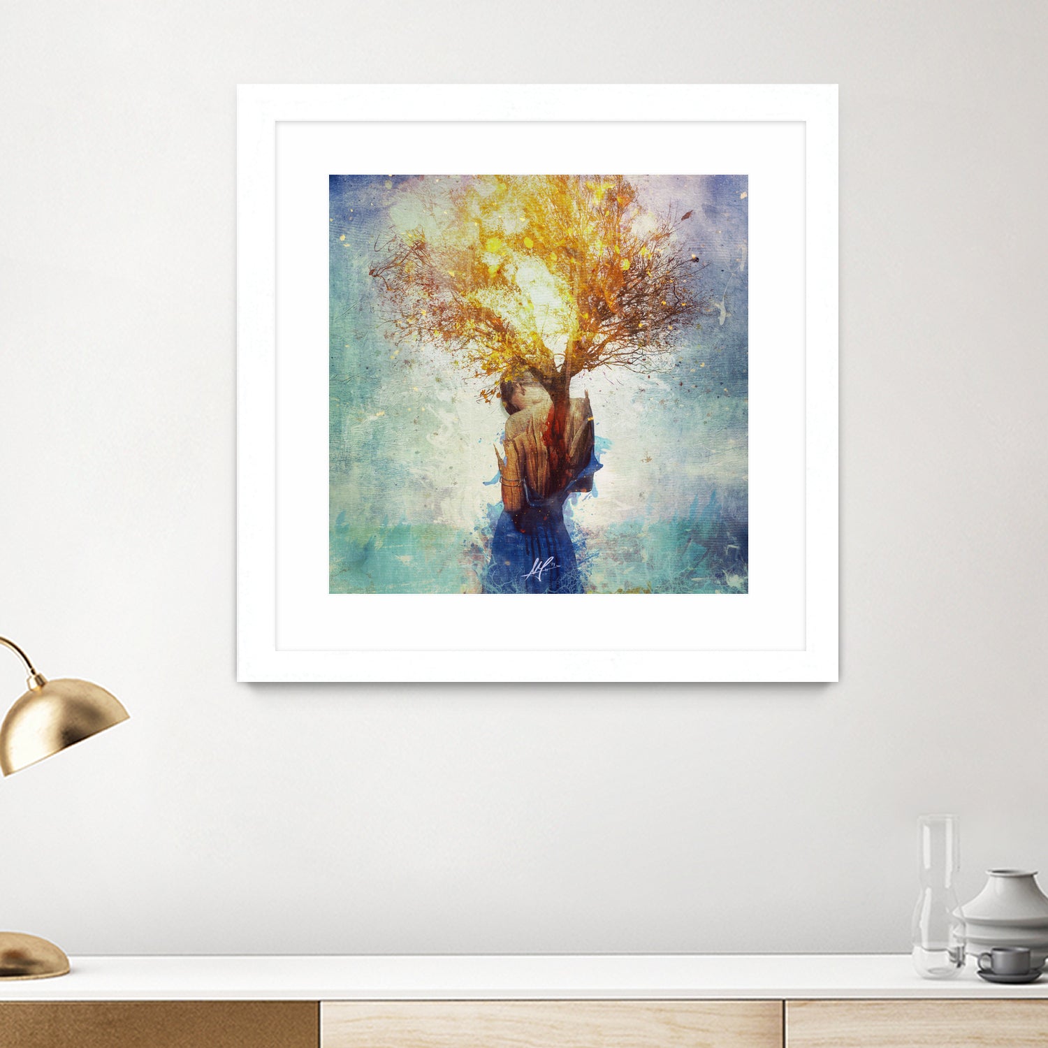 Forgiveness by Mario Sánchez Nevado on GIANT ART - green photo illustration