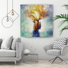 Forgiveness by Mario Sánchez Nevado on GIANT ART - green photo illustration