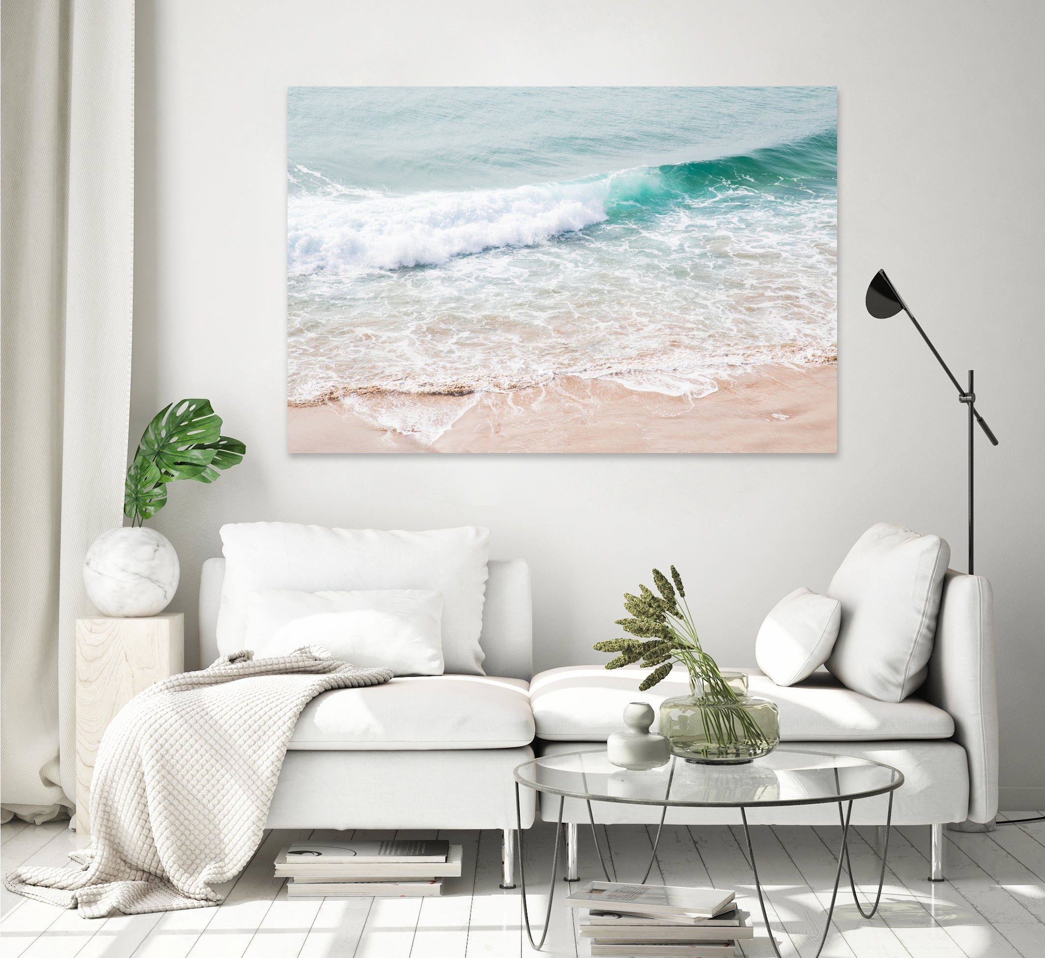 Atlantic Ocean Waves 2 by Anitas Bellas Art on GIANT ART - coastal